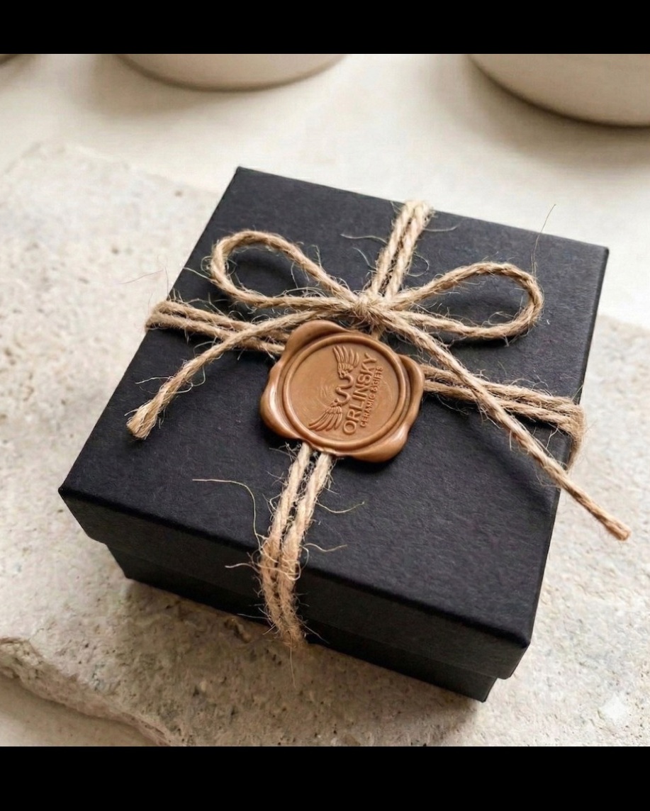 Подарочная шкатулка ORLINSKY с сургучной печатью